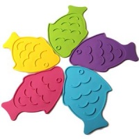 美国德州礼品公司订购汉川USSE品牌一款符合LFGB标准的鱼形硅胶隔热垫.