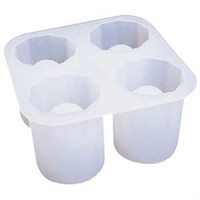 加拿大家居用品批发商向汉川询价, 欲采购一款4孔硅胶冰杯!