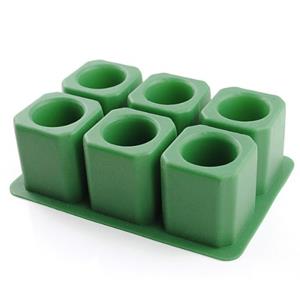 “酷炫‘冰块杯子是怎样变成的?USSE品牌用硅胶6孔冰杯为您分享!