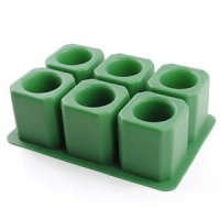 “酷炫‘冰块杯子是怎样变成的?USSE品牌用硅胶6孔冰杯为您分享!