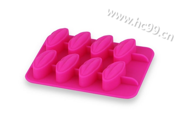 嘴唇形硅胶冰模礼品