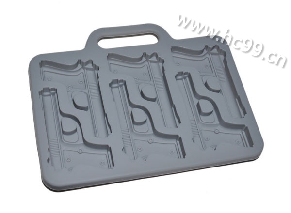 灰色枪形硅胶冰格