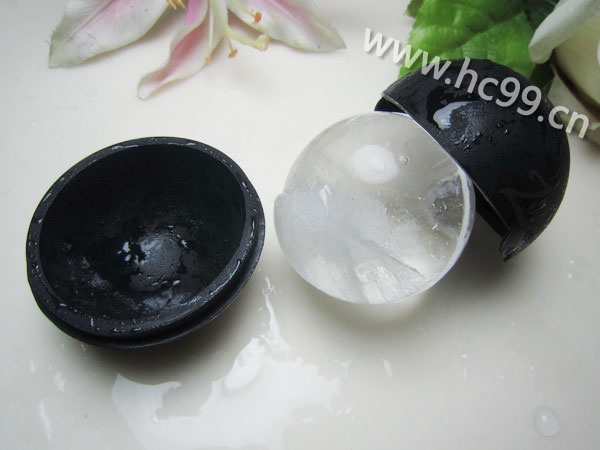 黑色硅胶冰球模