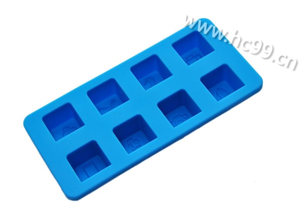 方格子硅胶冰模
