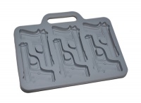 灰色枪形硅胶冰格