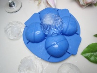 圣诞老人硅胶冰球