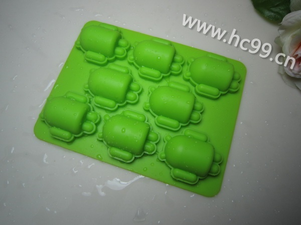 Android 机器人硅胶冰格 