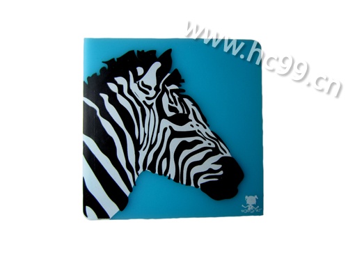 斑马图案硅胶餐垫批发