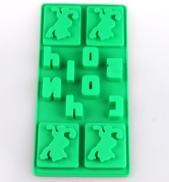 动物字母硅胶冰格