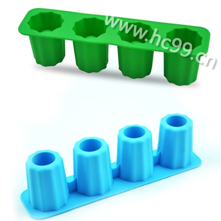 连环杯状硅胶冰格