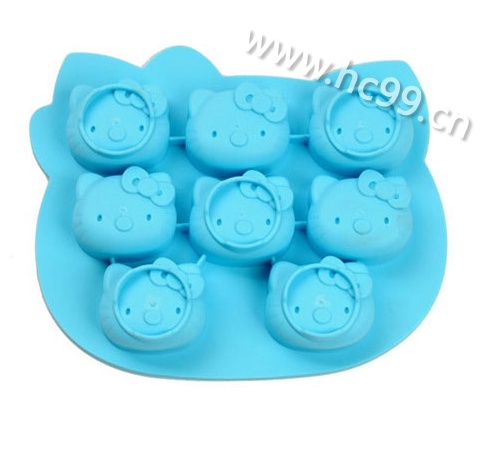 Kitty 猫造型硅胶制冰格