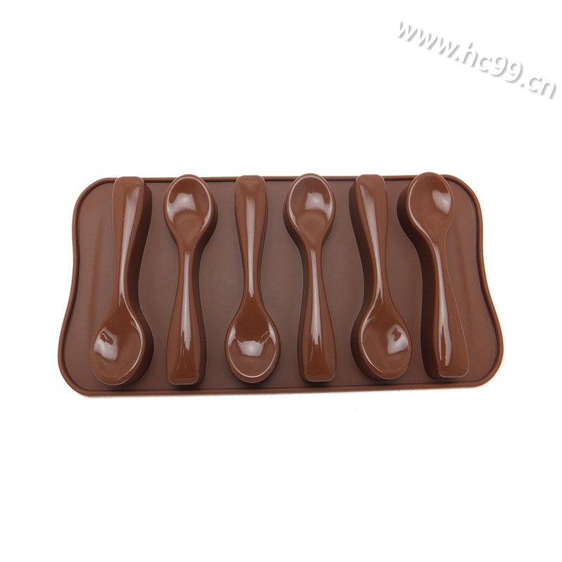 调羹形硅胶冰格