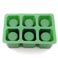 长方形4孔硅胶冰杯