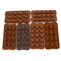 动物硅胶巧克力冰模