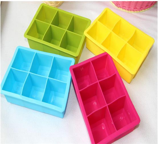 硅胶方形6格制冰器