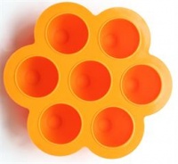 婴儿花朵硅胶辅食盒冰格模