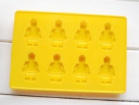 8连小机器人硅胶冰格 