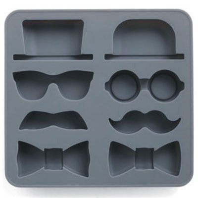 创意绅士造型硅胶制冰格