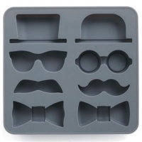 创意绅士造型硅胶制冰格