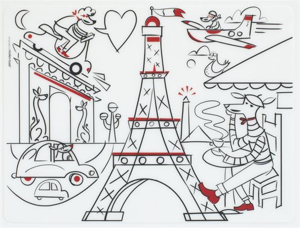 儿童硅胶涂鸦餐垫