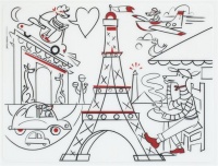 儿童硅胶涂鸦餐垫