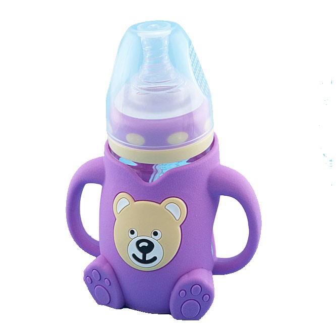 宝宝全软硅胶奶瓶