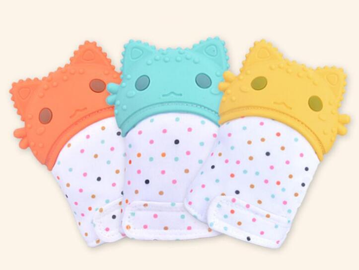 防吃手指可啃咬硅胶手套