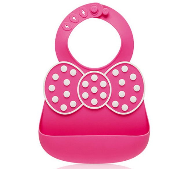 婴儿创意硅胶围嘴