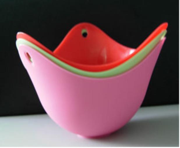 硅胶煮蛋器 硅胶蒸蛋碗 硅胶制品