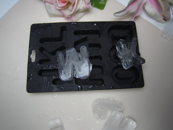 黑色硅胶字母冰格 硅胶冰格批发 硅胶冰格生产厂家