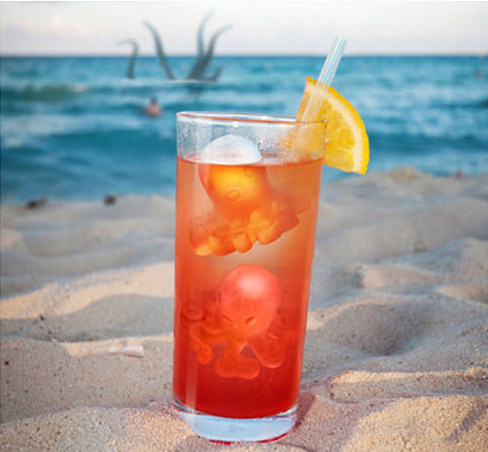 章鱼造型硅胶制冰格