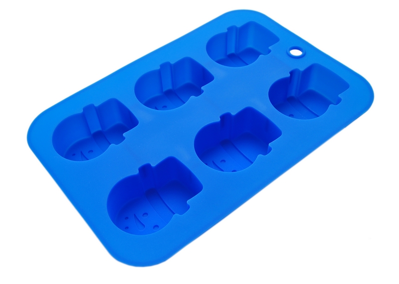 雪人头硅胶冰格 雪人头硅胶冰格