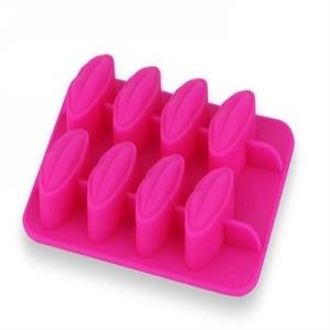 玫瑰红嘴唇硅胶冰格