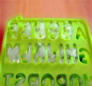 儿童益智26英文字母冰格