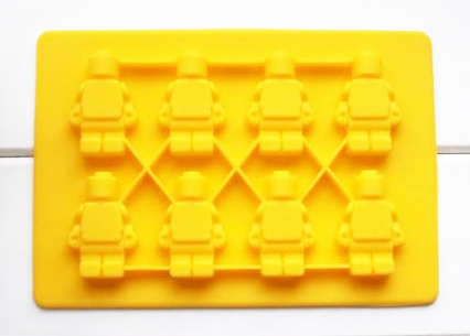 8连乐高机器人硅胶冰格 