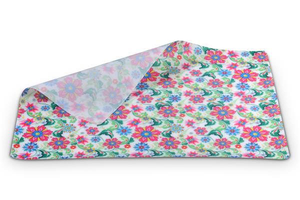 彩色硅胶夹布餐垫