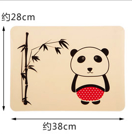 卡通儿童硅胶餐垫