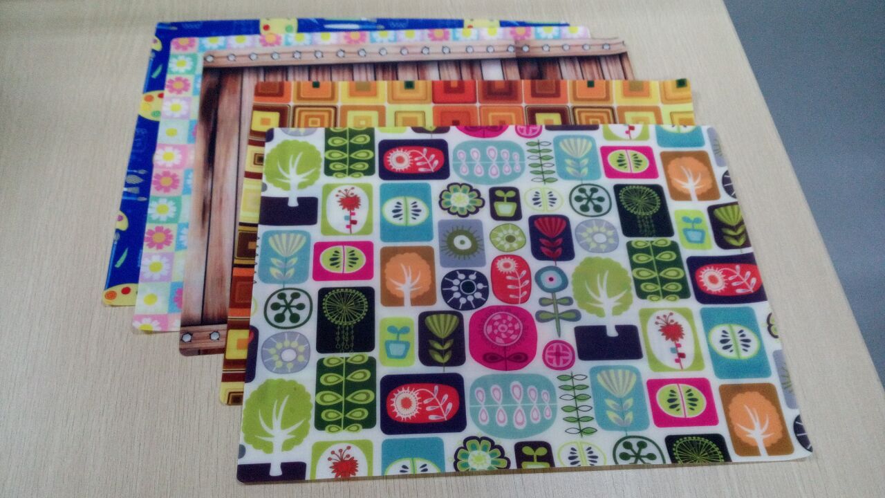 创意硅胶带布餐垫