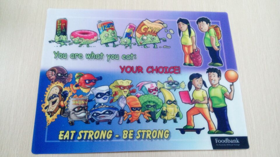 Eat-strong 硅胶夹布餐垫