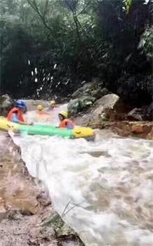 韶关游 百丈崖漂流