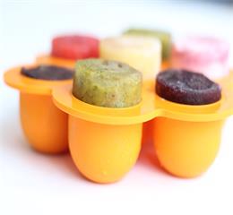 7孔硅胶儿童辅食盒