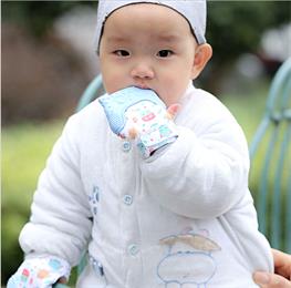 硅胶安全无毒磨牙手套